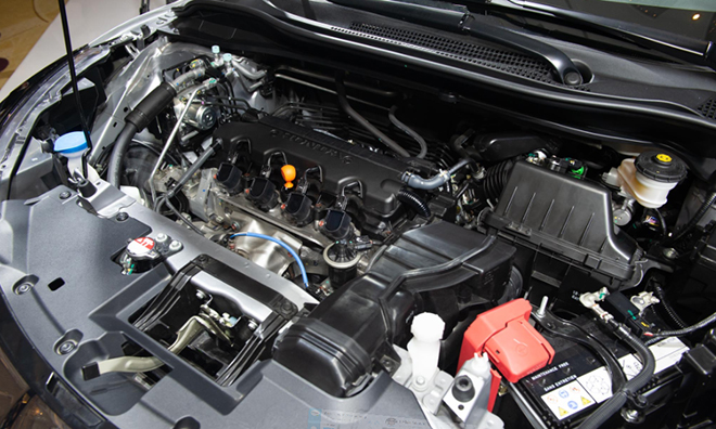 Honda HR-V phân phối tại Việt Nam đều được trang bị hệ thống động cơ 1.8L i-VTEC