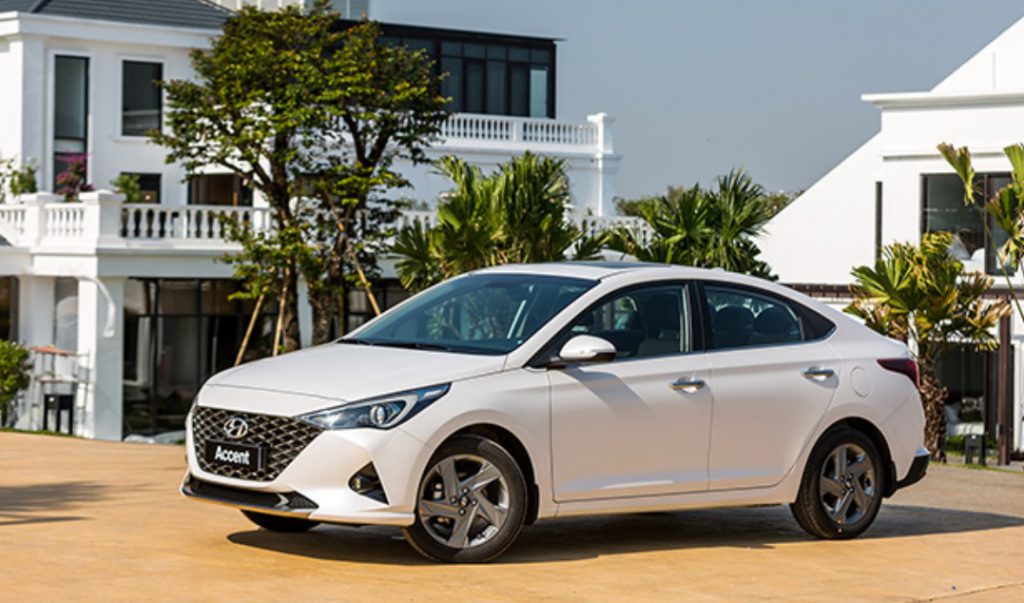 Ngoại thất xe ô tô Hyundai Accent
