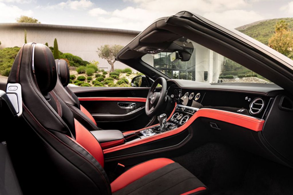 Nội thất Bentley Continental