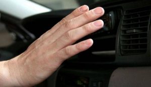 Điều hòa của xe bị quá tải